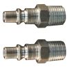 1/4" MALE PLUG A-STYLE 2/PK